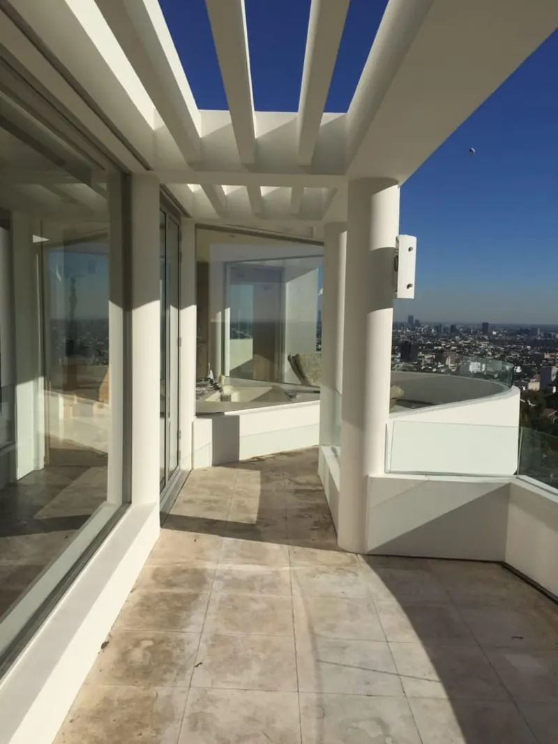 Accurate Window Cleaning team at work in Los Angeles